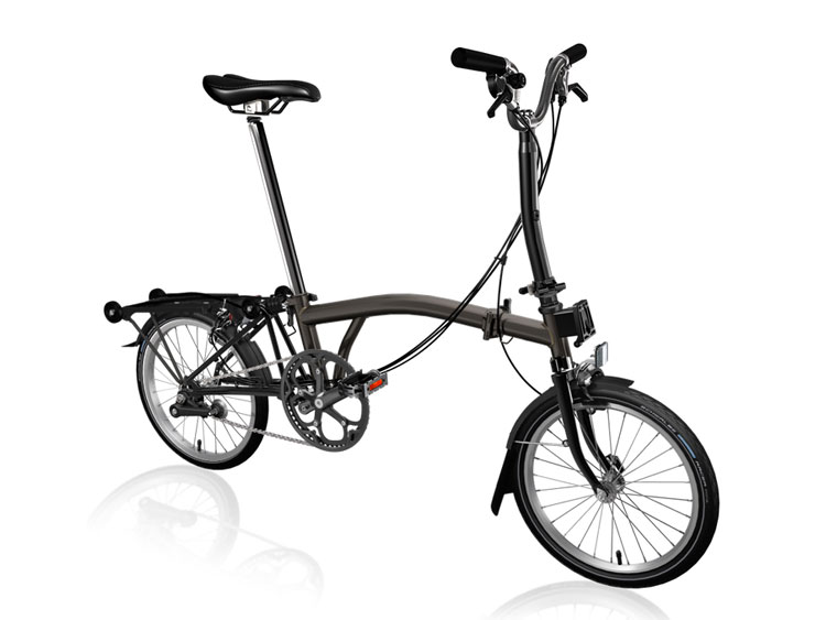 BROMPTON C Line Explore Black Edition whith Rack